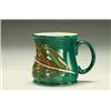Image 1 : [Moorcroft] Peacock Feather Mug, for Liberty & Co., c.1988-89...