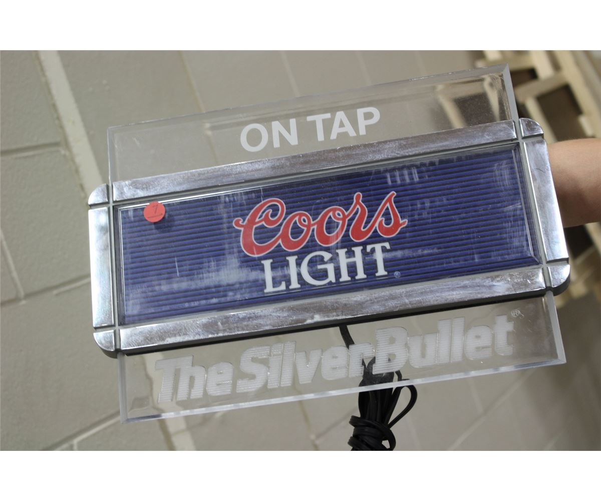 Coors Light On Tap Sign