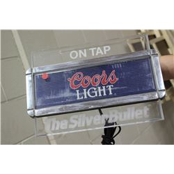 Coors Light On Tap Sign