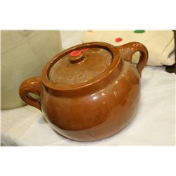 #2 Medalta Potteries Crock with Lid