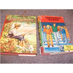 Books - Tom Sawyer, Treasure Island, Black Beauty (choice)
