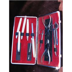 Old Manicure Set (possibly Ivory Handles)