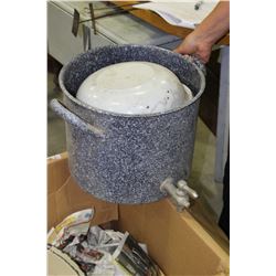 Selection (box) of Enamelware