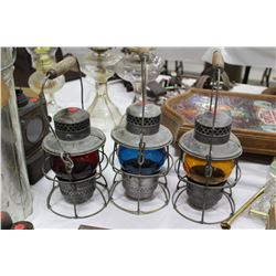 3 CPR Railroad Lamps (choice)
