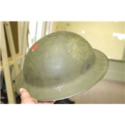 3 WWII Helmets - 2 with liners - 1 without (choice)