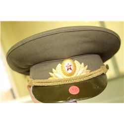 Russian Military Dress Hat, Russian Military Winter Hat & Russian Military Belt