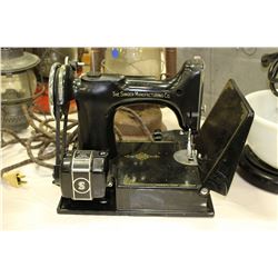 1935 Singer Feather Weight Sewing Machine (electric)