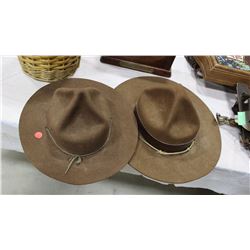 2 Boy Scout Hats - one money