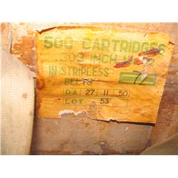 303 - 500 Shells Cartridge Box