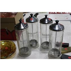 Barber Comb & Brush Disinfectant Jars