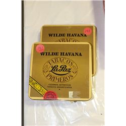 Cigar Tins (x2)