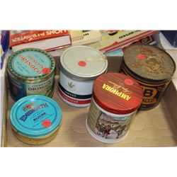 Selection of Tobacco Tins - one money