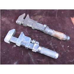 2 Monkey Wrenches (early 1900's) - 2 x money