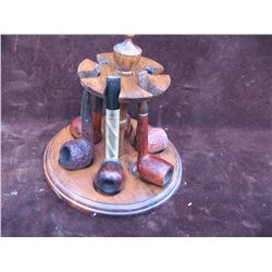 Briar Wood Pipes with Serial Numbers - one money