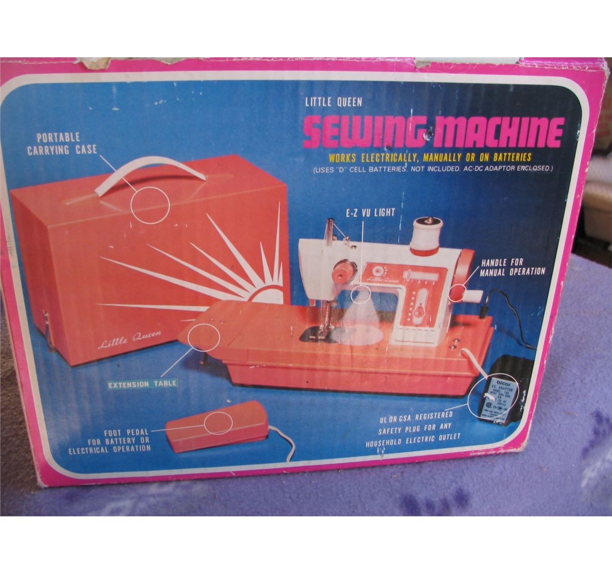 Child's Miss Durham Sewing Machine