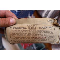 Royal Canadian Medical Army Corp. Field Dressing