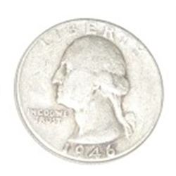 1946 SILVER WASHINGTON QUARTER DOLLAR *NICE EARLY SILVER US COIN*!! COIN CAME OUT OF ESTATE SAFE!!