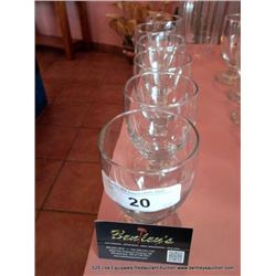 LOT: DRINKING GLASSES 6X MONEY