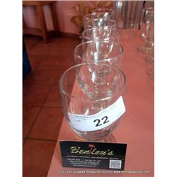 LOT: DRINKING GLASSES 6X MONEY