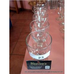 LOT: DRINKING GLASSES 6X MONEY