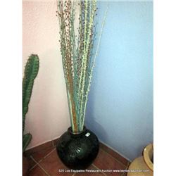 DECORATIVE VASE W/ BRANCHES