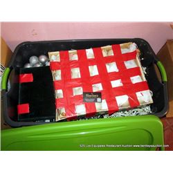 BIN: CHRISTMAS LIGHTS