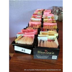 LOT: SUGAR PACKET CONTAINERS