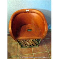 IMPORTED AUTHENTIC HAND CRAFTED EQUIPALES CHAIR