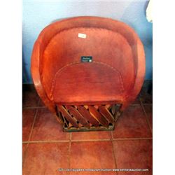 IMPORTED AUTHENTIC HAND CRAFTED EQUIPALES CHAIR
