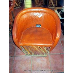 IMPORTED AUTHENTIC HAND CRAFTED EQUIPALES CHAIR