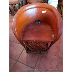 IMPORTED AUTHENTIC HAND CRAFTED EQUIPALES CHAIR