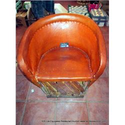 IMPORTED AUTHENTIC HAND CRAFTED EQUIPALES CHAIR