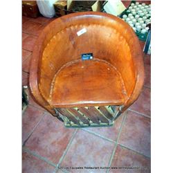 IMPORTED AUTHENTIC HAND CRAFTED EQUIPALES CHAIR