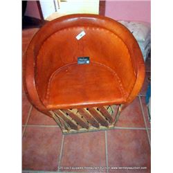 IMPORTED AUTHENTIC HAND CRAFTED EQUIPALES CHAIR