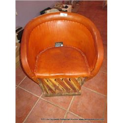 IMPORTED AUTHENTIC HAND CRAFTED EQUIPALES CHAIR
