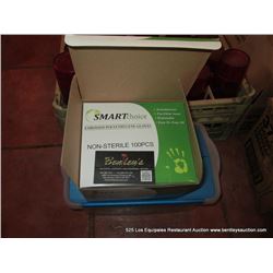 LOT: GLOVES, BIN: SPOONS 2X MONEY