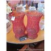 Image 1 : LOT: CANDLE VASES 2X MONEY