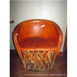 IMPORTED AUTHENTIC HAND CRAFTED EQUIPALES CHAIR