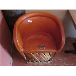 IMPORTED AUTHENTIC HAND CRAFTED EQUIPALES CHAIR