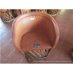 IMPORTED AUTHENTIC HAND CRAFTED EQUIPALES CHAIR