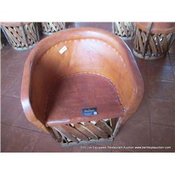 IMPORTED AUTHENTIC HAND CRAFTED EQUIPALES CHAIR