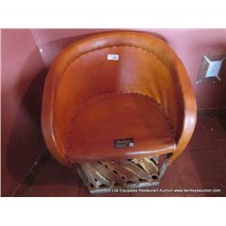 IMPORTED AUTHENTIC HAND CRAFTED EQUIPALES CHAIR