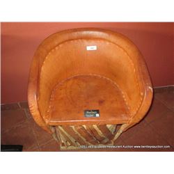 IMPORTED AUTHENTIC HAND CRAFTED EQUIPALES CHAIR