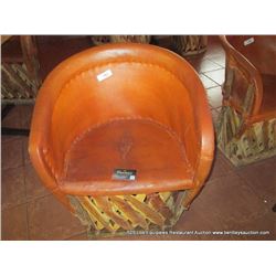 IMPORTED AUTHENTIC HAND CRAFTED EQUIPALES CHAIR