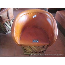 IMPORTED AUTHENTIC HAND CRAFTED EQUIPALES CHAIR