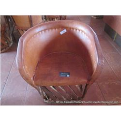 IMPORTED AUTHENTIC HAND CRAFTED EQUIPALES CHAIR