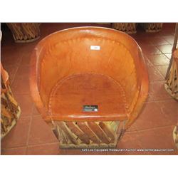 IMPORTED AUTHENTIC HAND CRAFTED EQUIPALES CHAIR