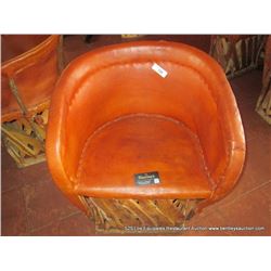 IMPORTED AUTHENTIC HAND CRAFTED EQUIPALES CHAIR