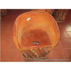 IMPORTED AUTHENTIC HAND CRAFTED EQUIPALES CHAIR