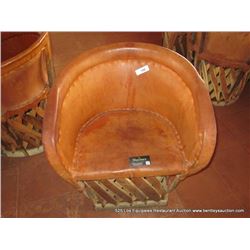 IMPORTED AUTHENTIC HAND CRAFTED EQUIPALES CHAIR